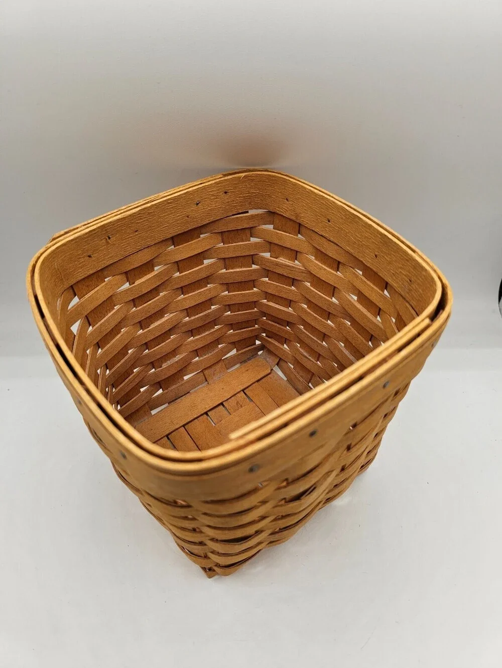 Longaberger 2000 Square Basket 6